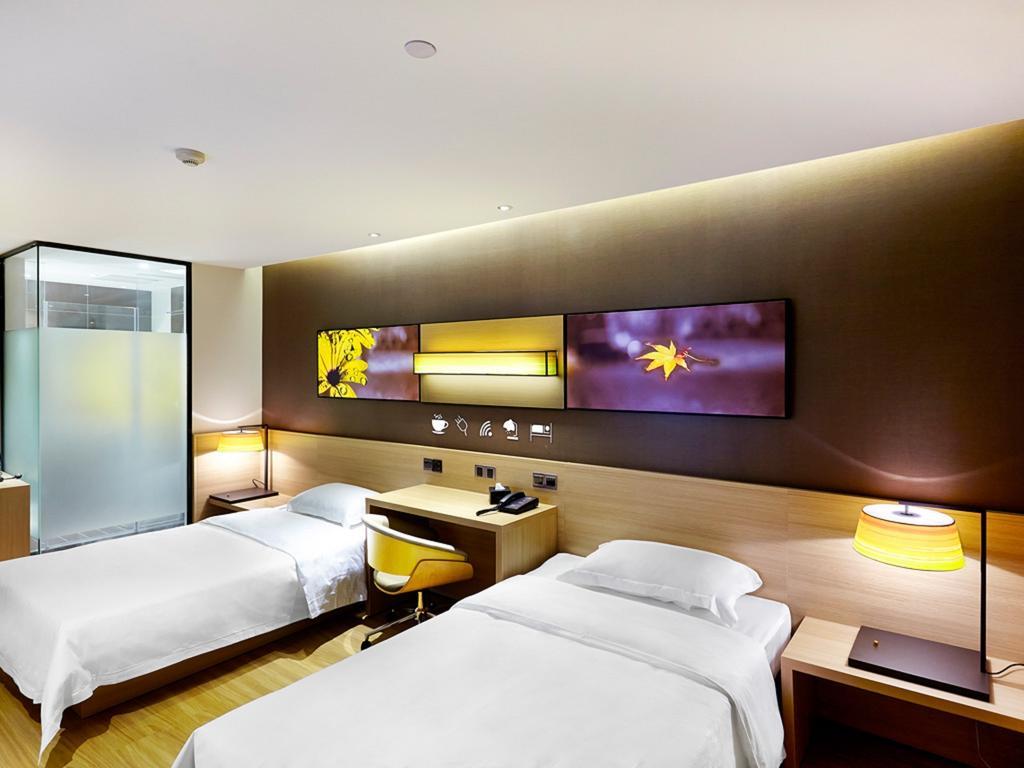 מלון 7Days Premium Chongqing Hongqihegou חדר תמונה